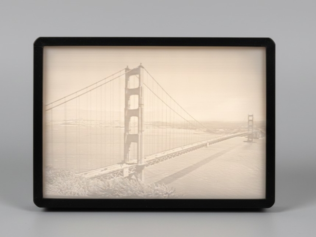 Cornice illuminata litophania 